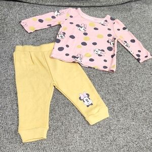 Disney Baby Minnie Mouse 2 Piece Jogger Set